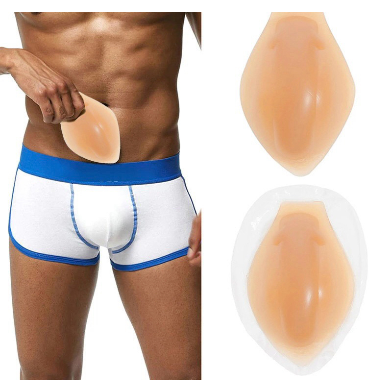 ซิลิโคน เสริมเป้า ความเป็นชาย เสมือนจริง นุ่ม