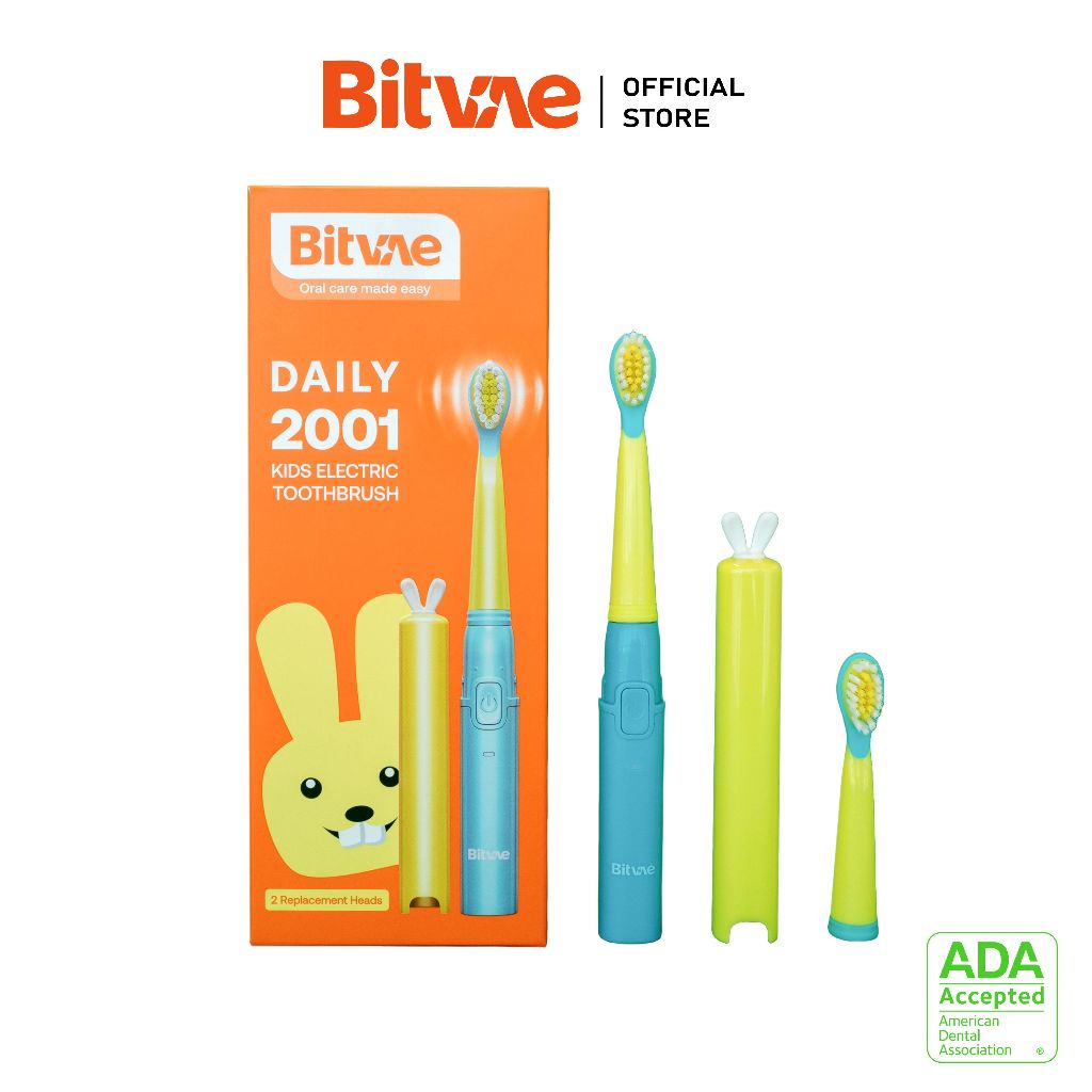 แปรงสีฟันไฟฟ้าเด็ก Bitvae BV-2001 Electric Toothbrush 3 โหมด (Kids Toothbrush, Electric Toothbrush)