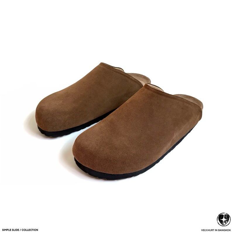 รองเท้าหนัง Vely.Hurt Simple Slide