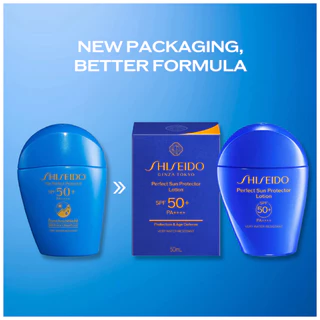 ฉลากไทย NEW!! SHISEIDO The Perfect Protector SPF50+ / PA++++ SynchroShield WetForce x HeatForce 50 ml กันแดด
