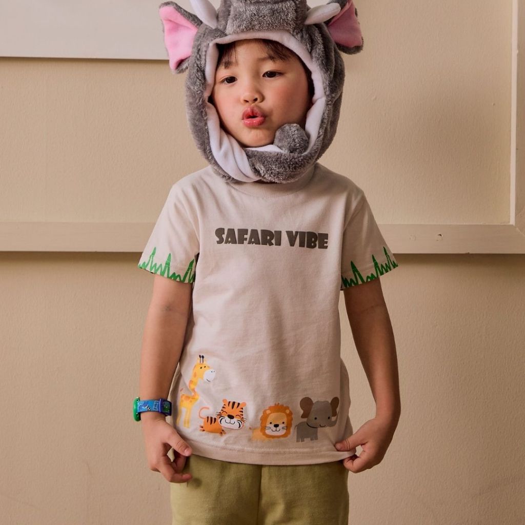 e’clat เสื้อเด็ก เสื้อยืดเด็ก เสื้อเด็กผู้ชาย 1-6ปี มีกระดุมไหล่เฉพาะ12M-2Y ผ้า100%cotton 9080