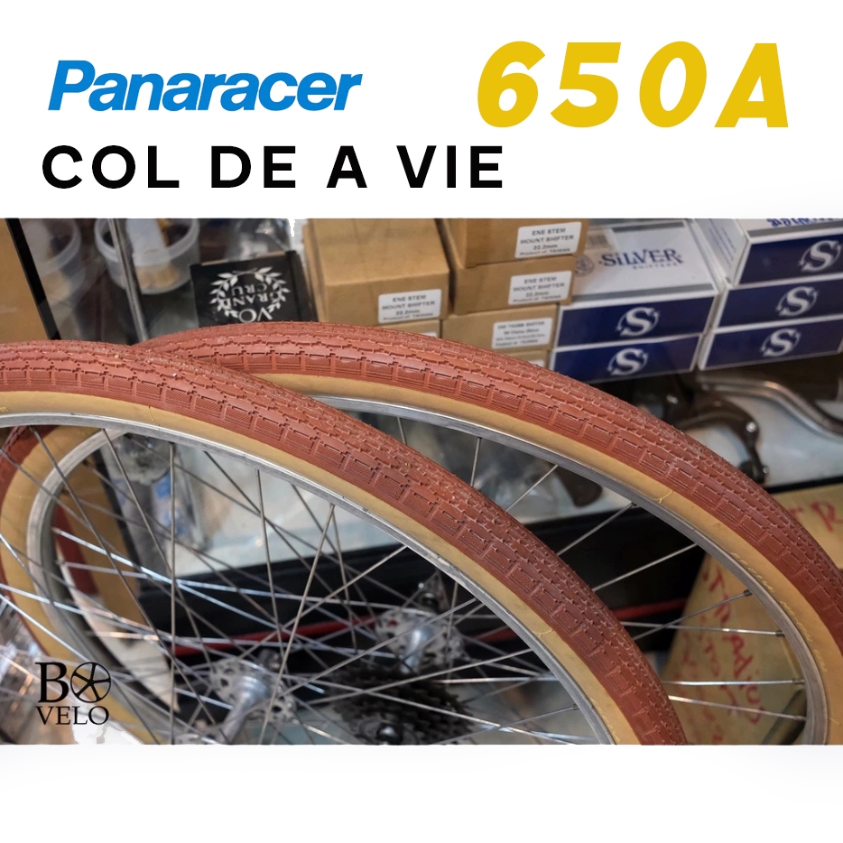 Panaracer COL DE A VIE ยางนอกจักรยานวินเทจ 26x1-1/2 [40-590mm]