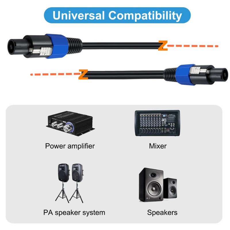 COD|สายลำโพง สายลำโพงกลางแจ้ง 2*2.5mm สายเชื่อมลำโพงอย่างดี สายสเปคคอนหัว-ท้าย สายลำโพง สเปคคอน1-15M