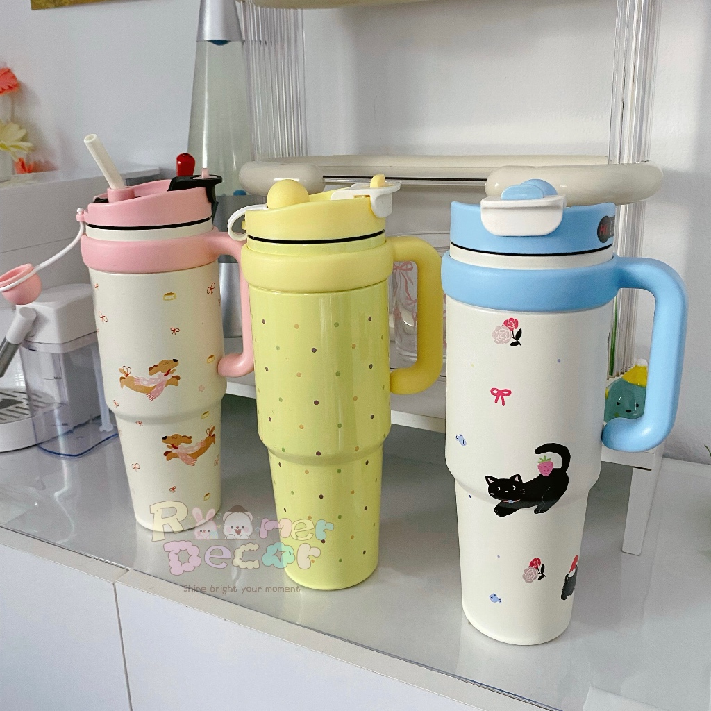 Roomer.Decor [พร้อมส่ง] แก้ว แก้วเก็บความเย็น แก้วเก็บอุณหภูมิ แก้วเยติ แก้วสแตนเลส