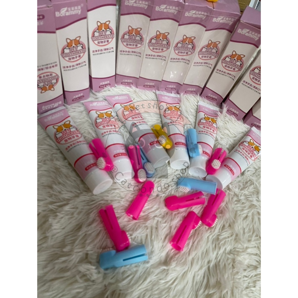 แปรงสีฟันสัตว์เลี้ยง 360องศา หัวแปรง ขนนุ่ม อ่อนโยนต่อเหงือกและฟัน แปรงสีฟันหมาและแมว ราคา ถูกที่สุด ดีลบีเคเค แกลเลอรีภาพที่ 8