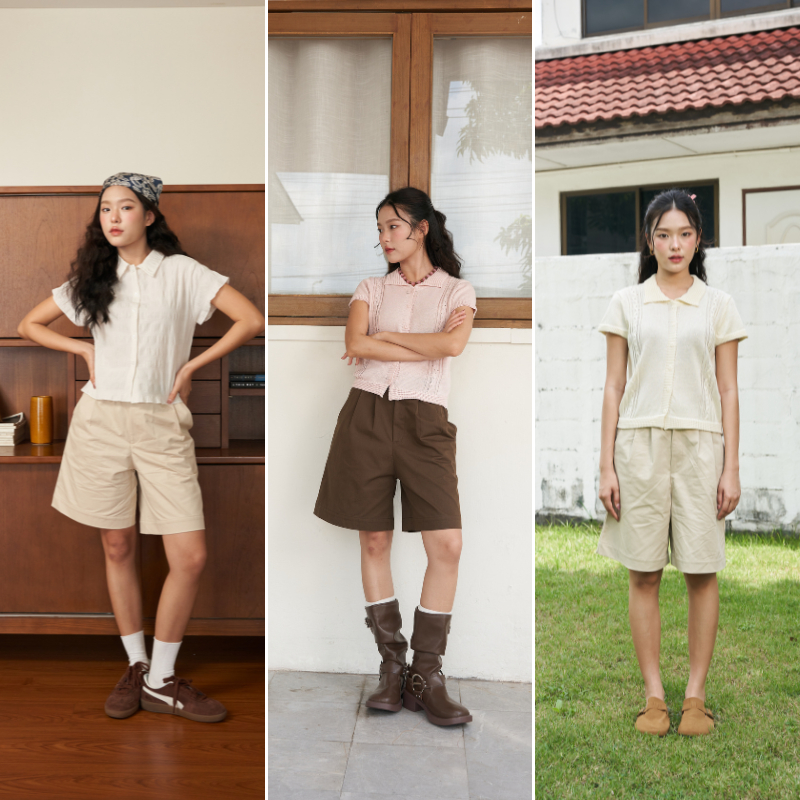 Coco shorts ขาสั้น 3 ส่วน