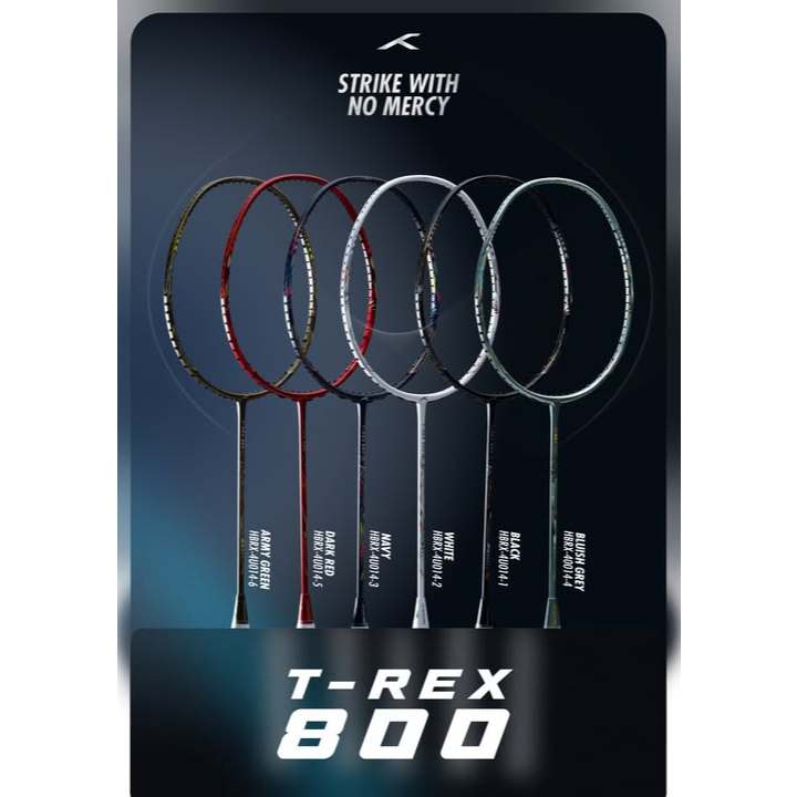 🦖ยอดนิยม🦖HUNDRED T-REX 800 "STRIKE WITH NO MERCY 🏸กัดให้จมเขี้ยว! ไม้สายบุก แรง โหด ดุดัน! 💪👿