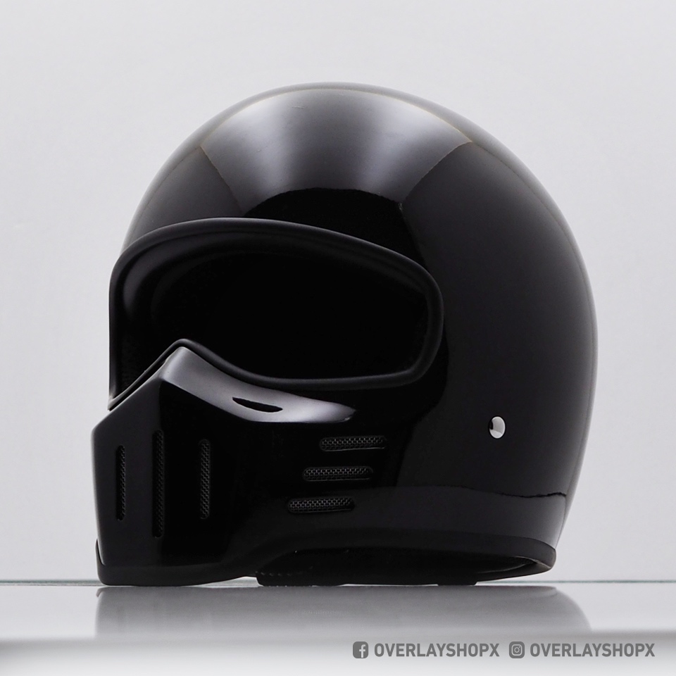 หมวกกันน็อคทรงสลิม AZ900 (OPENFACE HELMET) หมวกเปิดหน้า ทรงวินเทจ