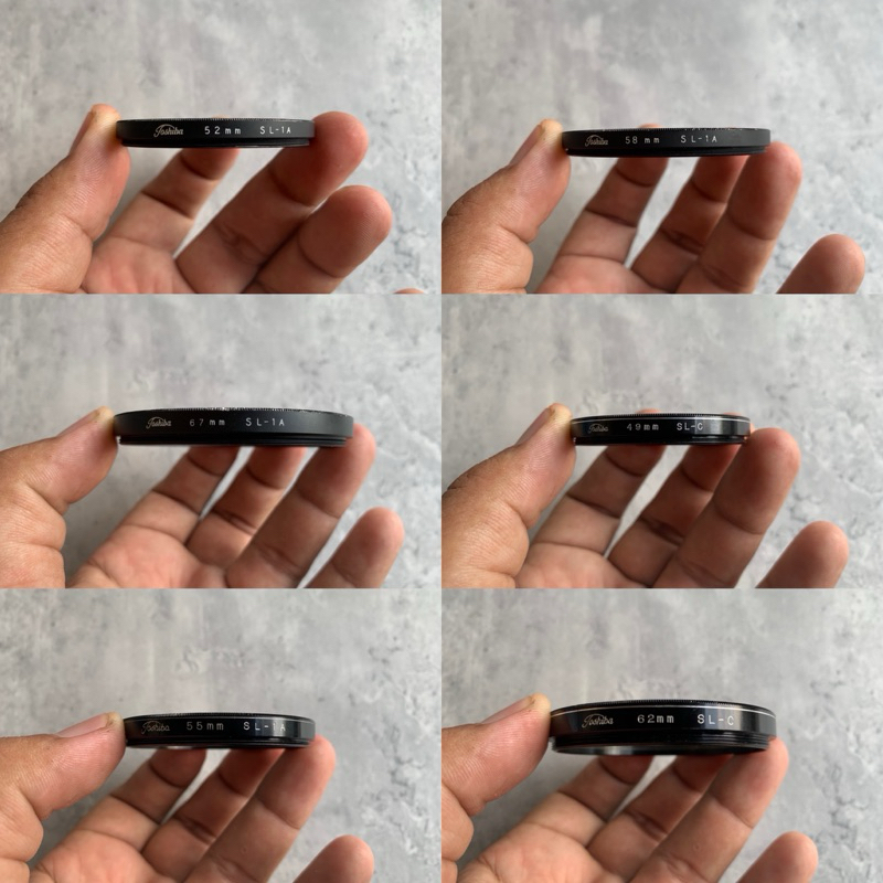 ฟิลเตอร์เลนส์กล้อง filter Toshiba SL-1A, SL-C