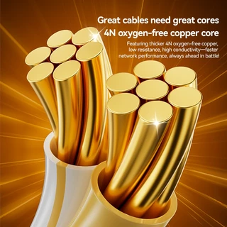 ⚡ส่งจาก กทม⚡Seamwi Cat8 สาย Lan RJ45 40Gbps ส่งความเร็วสูง ใช้ได้กับ แล็ปท็อป เราเตอร์ 0.5-10เมตร