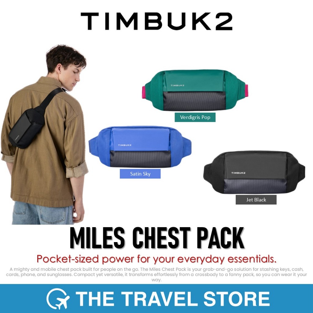 Timbuk2 MILES CHEST PACK (1057-3-xxxx) กระเป๋าคาดอก คาดเอว