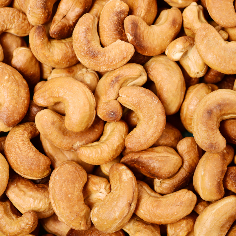 เม็ดมะม่วงหิมพานต์ อบธรรมชาติ รองจัมโบ้ AAA  500g. อบใหม่วันต่อวัน - Keto คีโตทานได้