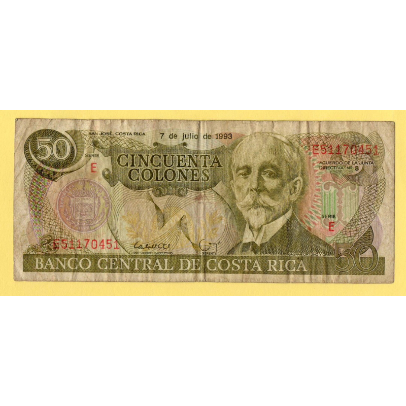 Costa Rica 50 Colones ,1939