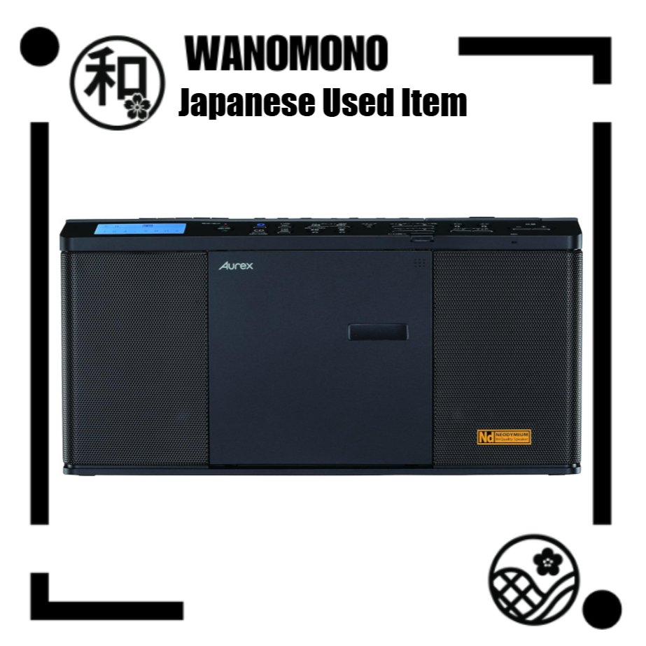 [Used Item] TOSHIBA CD radio with Bluetooth transmission and reception function, compact, slim, neod