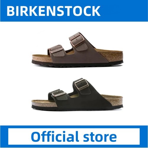 Birkenstock Black Brown sandal รองเท้าแตะ