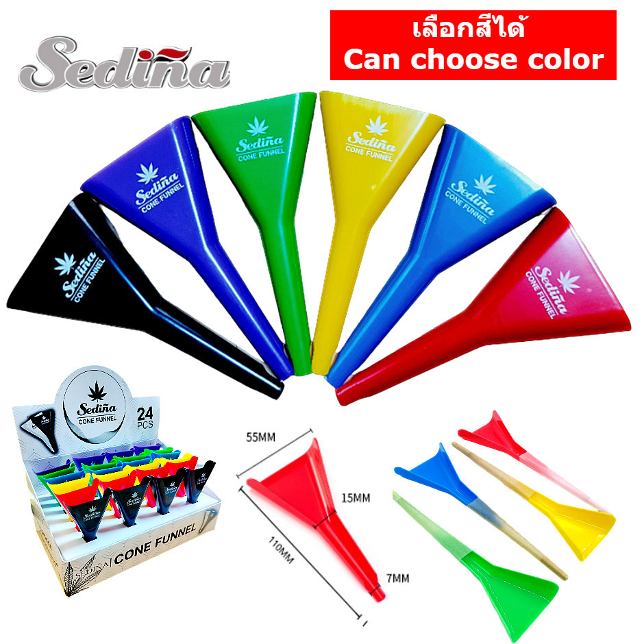 กรวยกรอกสมุนไพร ที่กรอกโรลพันสำเร็จ กรวยกรอก โรล sedina Raw