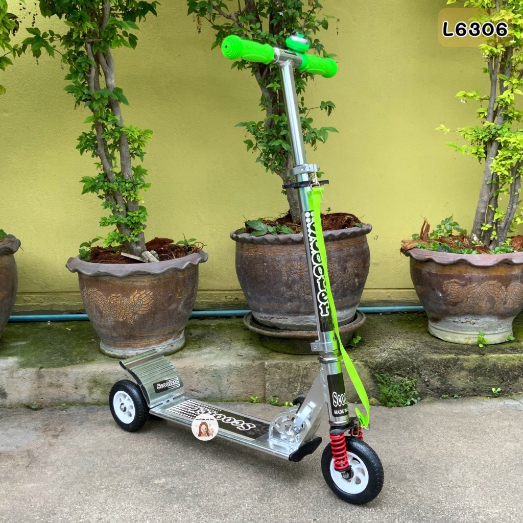 *ล้ออย่างดี* สกู๊ตเตอร์ พับได้ 3ล้อ แข็งแรง สกู๊ตเตอร์เด็ก ขาไถเด็ก Scooter รุ่น 6306