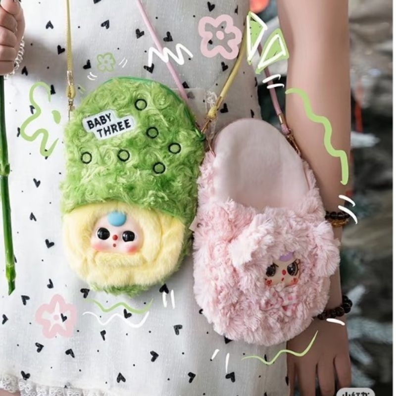 (พร้อมส่ง) baby three mobile phone bag เบบี้ทรีกระเป๋าใส่มือถือ #opshop #babthree #mobile