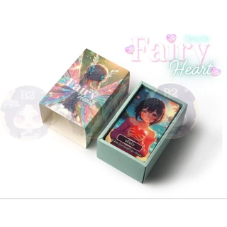 ไพ่ oracle ภาษาไทย Fairy Heart (100ใบ)💜🇹🇭 มีคีย์เวิร์ดภาษาไทยอ่านง่าย ไพ่ออราเคิลไทย
