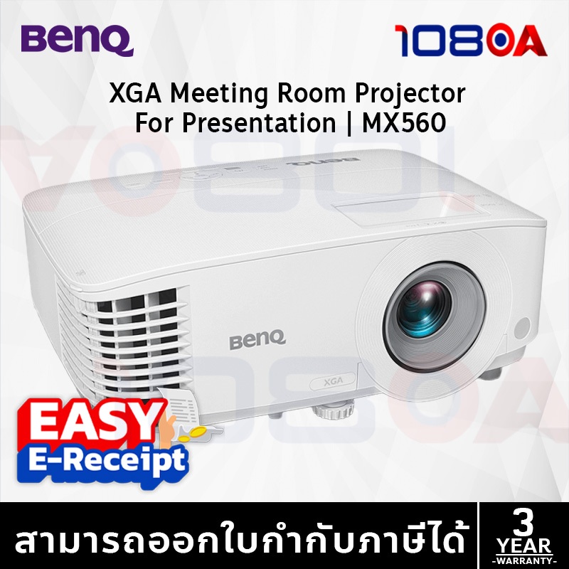 BenQ Projector EW805ST 3600lms WXGA Short Throw Smart Projector ประกันศูนย์ 3 ปี