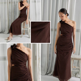 Tangerines - Calla lily one shoulder dress ชุดเดรส ออกงาน