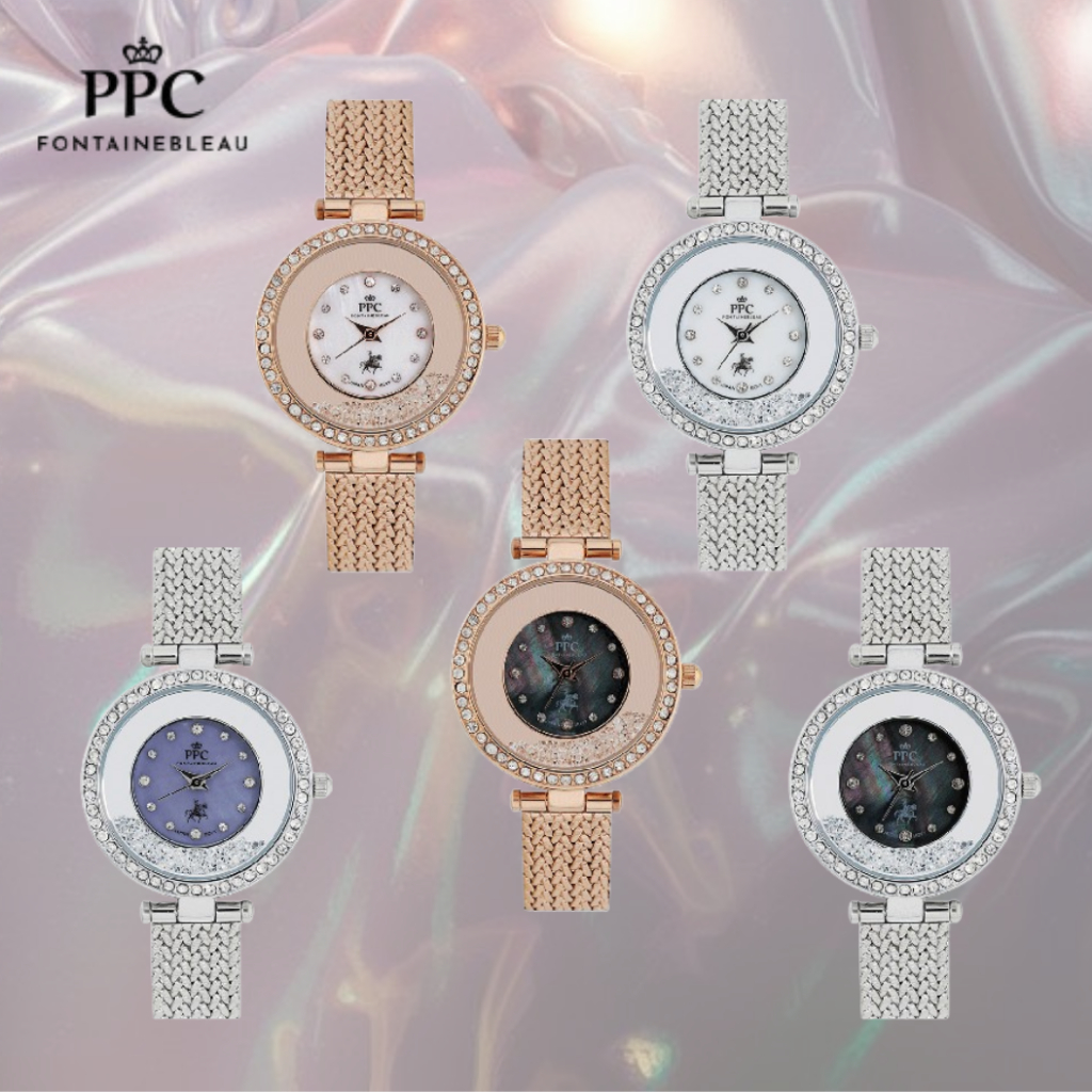 PARIS POLO CLUB รุ่น PPC-EA06 นาฬิกาผู้ชาย นาฬิกา Paris Polo สวยหรูของแท้