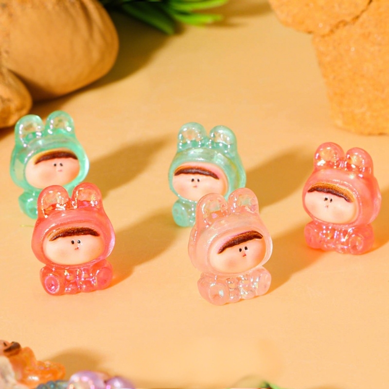 🏠สามมิติ Luminous Little Lilith น่ารัก Li Simeng Grain diy เครื่องประดับMystery Bag ขุดสมบัติตกแต่งรถขายดี