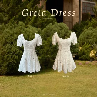 เดรสสั้น Greta Dress | PJKK.STUDLO