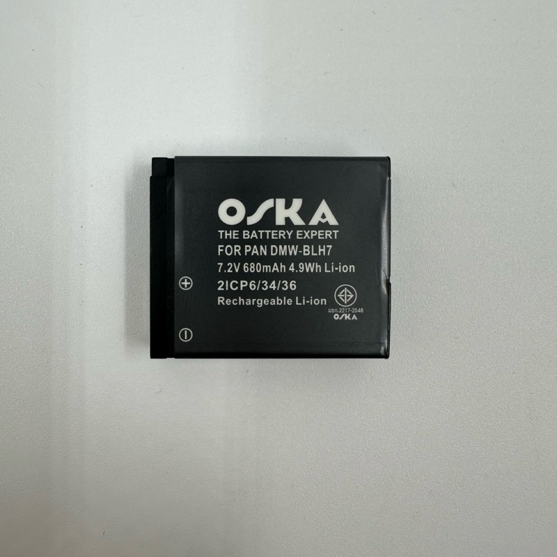 LUMIX DMW-BLH7 Battery , brand OSKA