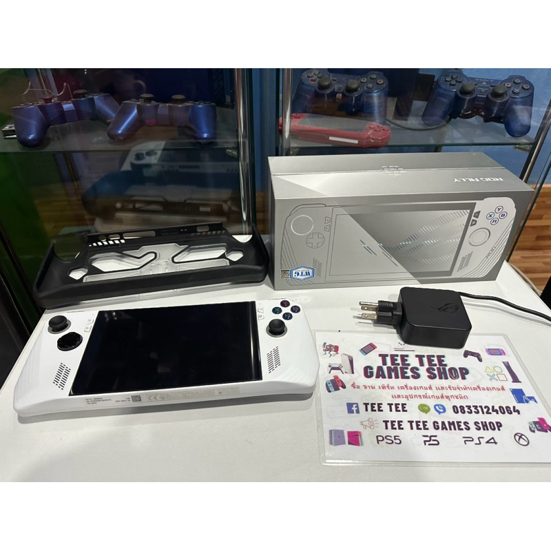 Rog ally เปลี่ยนssdเป็น1tbแล้ว สินค้าเป็นมือสองสภาพดี สินค้าประกันของศูนย์เหลือดังภาพ