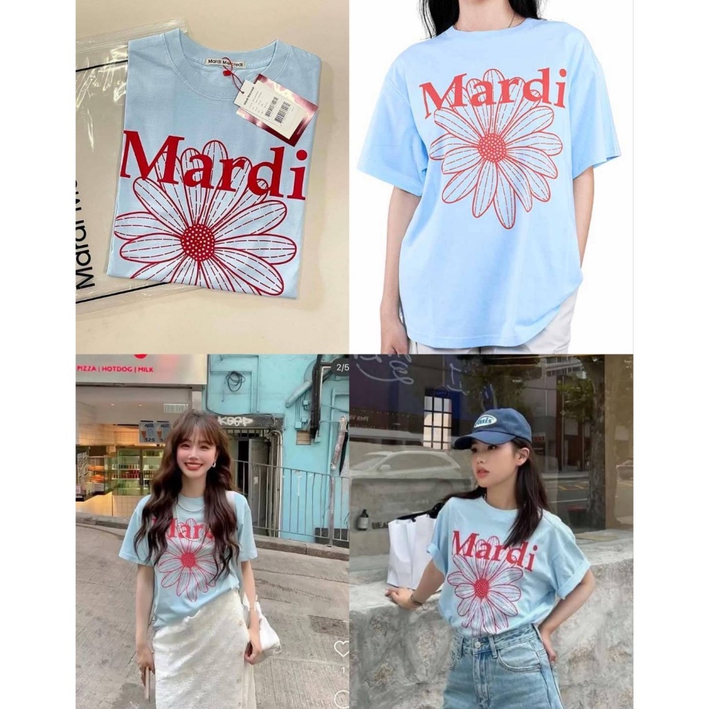 🍇🦄🧚‍♂️ เสื้อยืด Mardi พร้อมส่งจากไทย