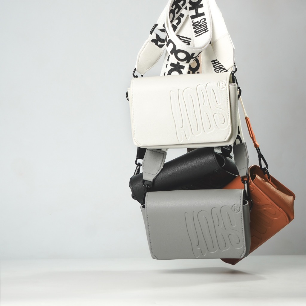 แถมฟรี 3 อย่าง (ส่งฟรี) กระเป๋าสะพายข้าง แบรนด์Hobs(100% Genunie) รุ่น FYNN ขนาด7 นิ้ว หนังPU กันน้ำ