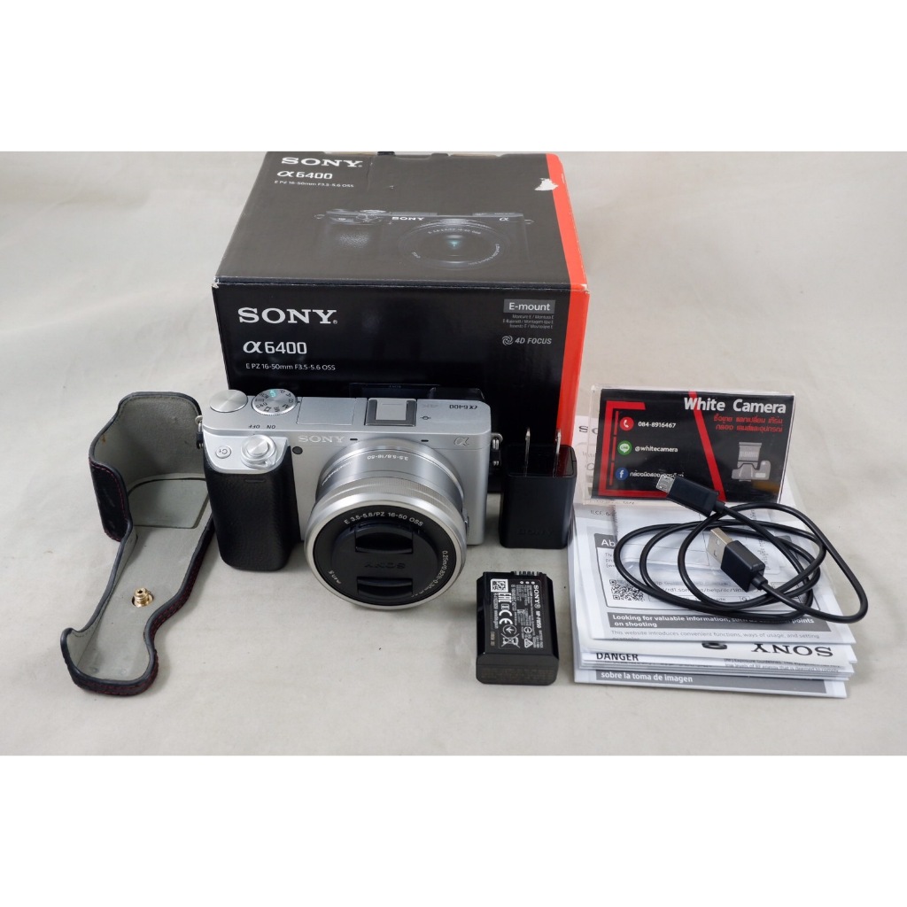 Sony A6400 + เลนส์ 16-50 OSS มือสอง