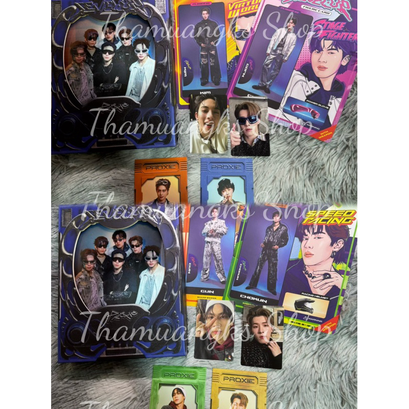 อัลบั้ม Proxie 2nd limiled แกะแล้ว ของครบ พ้อกสี