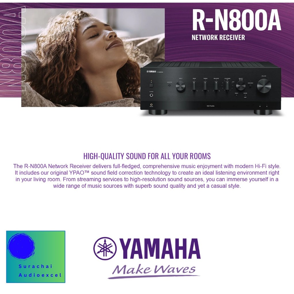 YAMAHA :R-N800A (SILVER) Network Receive Integrated Amp