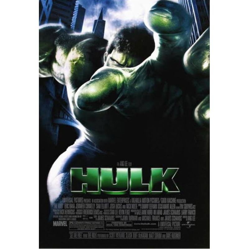 Blu-ray+DVD ปก+สกรีนแผ่น hulk 2003