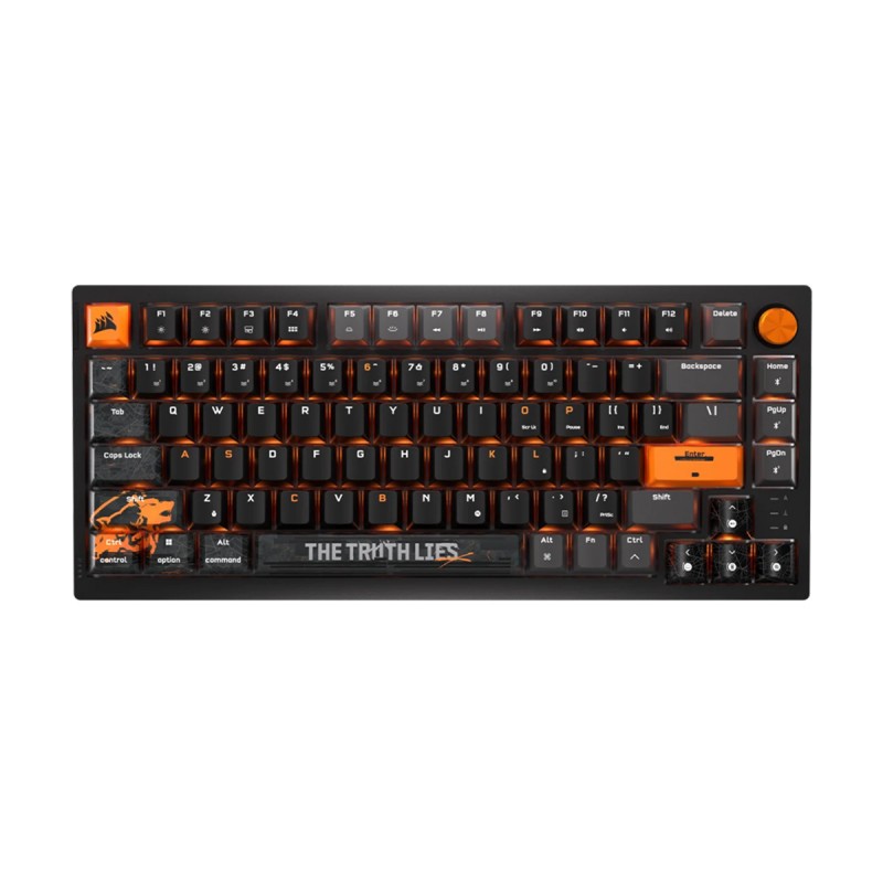 คีย์บอร์ดไร้สาย CORSAIR K65 PLUS WIRELESS KEYBOARD - CALL OF DUTY BLACK OPS 6 EDITION (CH-91D471E-NA