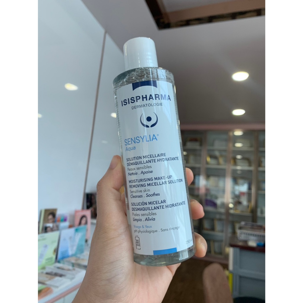 ISIS PHARMA SENSYLIA Gelee 250 ml เจลล้างหน้า เช็ดเครื่องสำอาง สำหรับผิวแห้ง บอบบาง ของแท้
