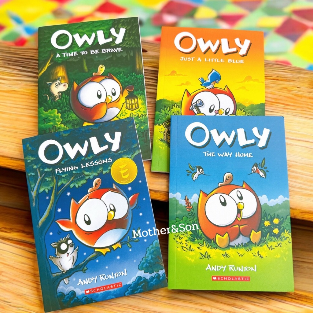 หนังสือนิทานภาษาอังกฤษ “Owly” ชุด 4 เล่ม
