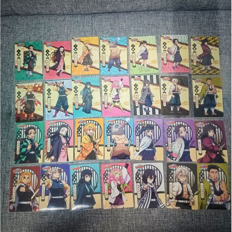 การ์ดดาบพิฆาตอสูร เลขเรียง No.01-66 ✨จากขนมแคมปัส