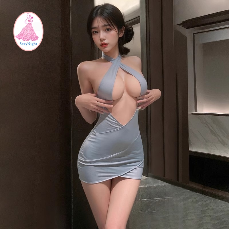SexyNight 💞💞 ชุดนอนแซ่บๆ กลวง สิ่งล่อใจ ชุดไม่ได้นอน เว้าหลัง พอดีตัว ราคาถูก พร้อมส่งจากไทย