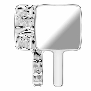 กระจกแต่งหน้า แบบด้ามจับ กระจกแต่งหน้าขนาดเล็กแบบมือถือ สำหร…