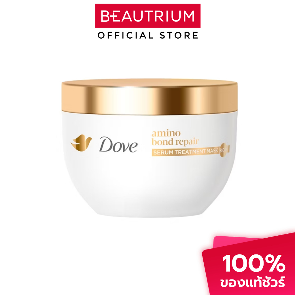 DOVE Amino Bond Repair Serum Treatment Mask ทรีทเม้นท์บำรุงผม 220g