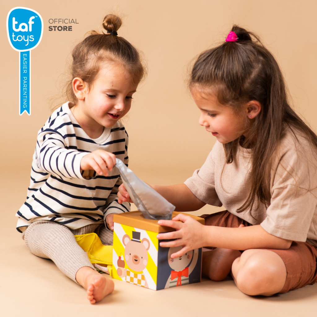 Taf Toys กล่องทิชชู่ หยอดบอล Play & Discover Cube ของเล่นเสริมพัฒนาการ 1 ขวบ ขึ้นไป - รูปที่ 2