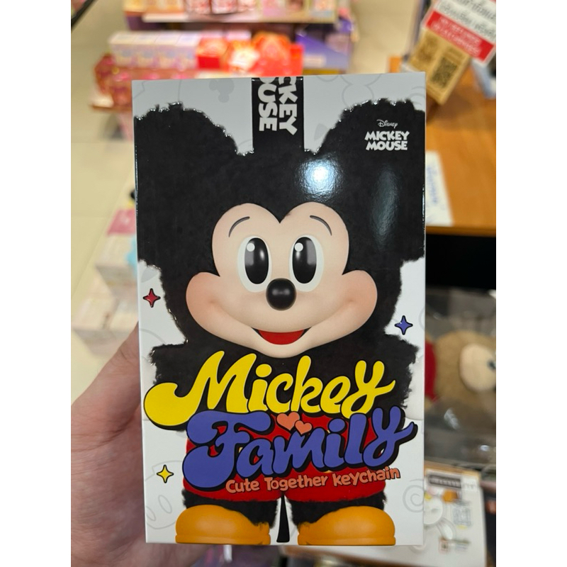 (สุ่ม) Mickey Family Cute Together Keychain Series