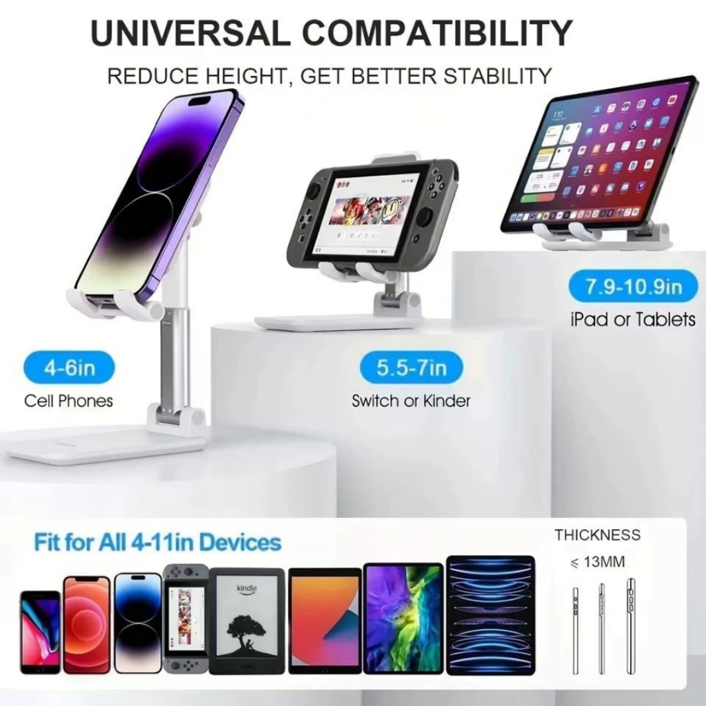 ขาตั้งมือถือเเละแท็บเเล็ต ขาตั้งโทรศัพท์ ที่วางโทรศัพท์ ขาจับโทรศัพท์ แท่นวางโทรศัพท์ ที่จับโทรศัพท์ - รูปที่ 2