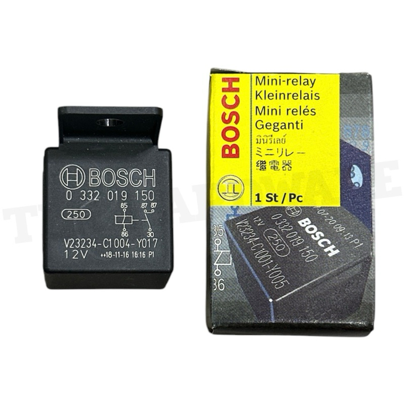 รีเลย์ BOSCH แท้ 5 ขา 12 volt งานโปรตุเกสแท้ รีเลย์ 5 ขา 12 volt เบ้ารีเลย์ 5 ขา รีเลย์พร้อมเบ้า 5 ขา