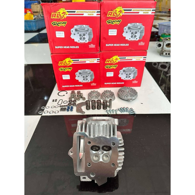 ฝาสูบREDLEO 4v 17/19 ดรีม100 ,เวฟ100