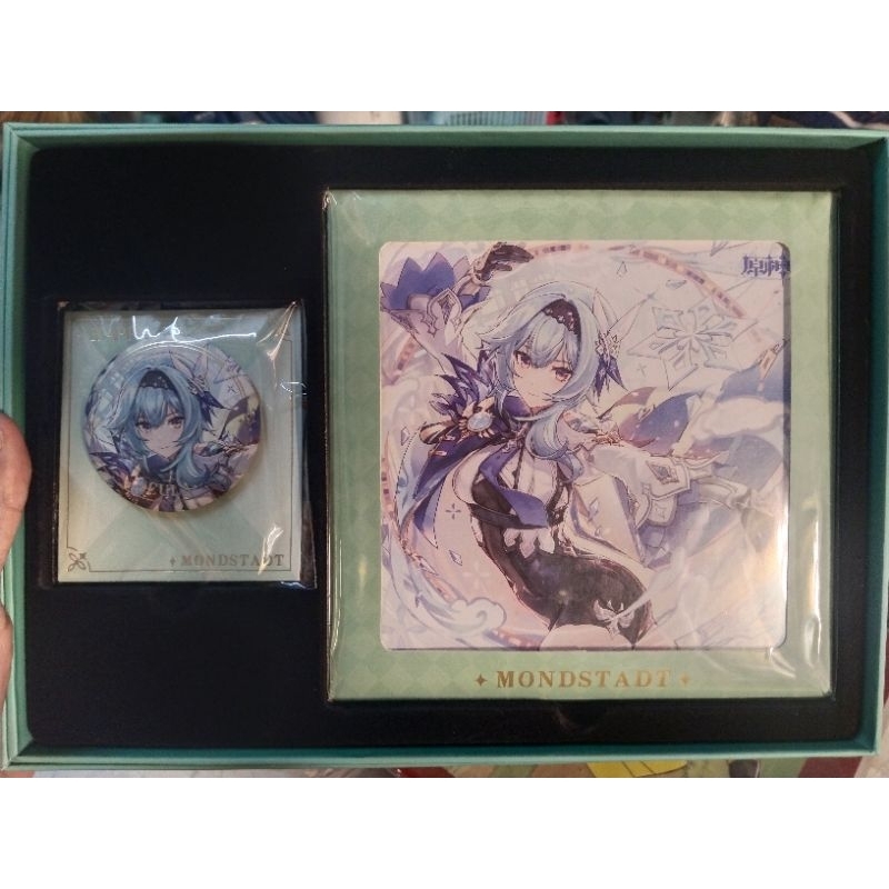[JP]Genshin★Birthday Set: Fatal Day Colored Paper Badge/Eula