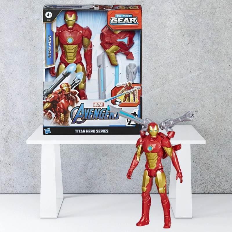 HASBRO Titan Hero Blast Gear Marvel Avengers Ironman figure